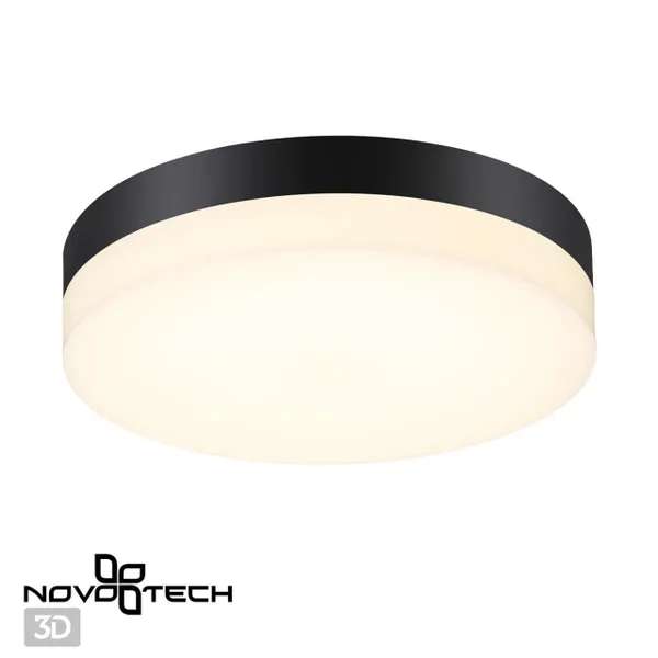 Св-к ландшафтный св/д IP54 LED 4000К 18W 220V OPAL черный NOVOTECH — фото 2