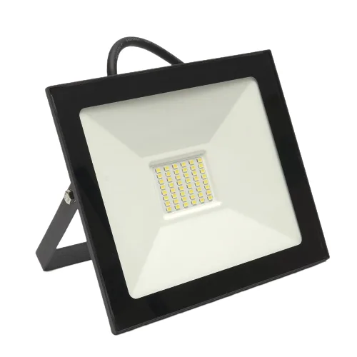 Светодиодный прожектор SAFFIT SFL90-50 IP65 50W 6400K черный Feron