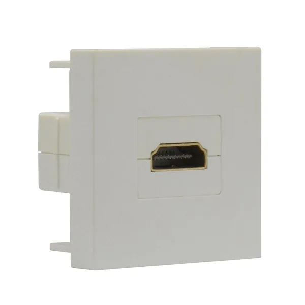 Donel Розетка HDMI, 2мод., бел. (45х45мм), серия (тип) DEC — фото 2