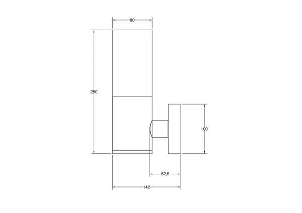 Настенный светильник (бра) 60Вт Черный IP54 Willis O418WL-01B Outdoor Maytoni — фото 5