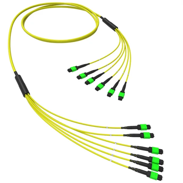 Оптическая магистральная сборка 72 ОВ 9/125 OS2, 6xMTP(12)m/6xMTP(12)m, тип В, 40 м DKC