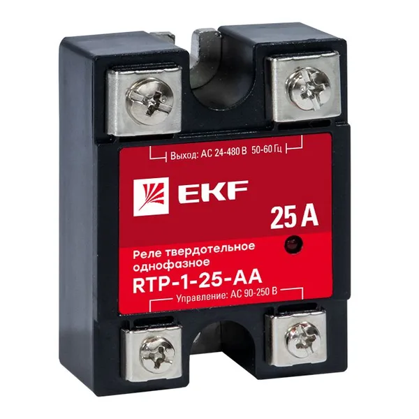 Реле твердотельное однофазное RTP-25-AA PROxima EKF