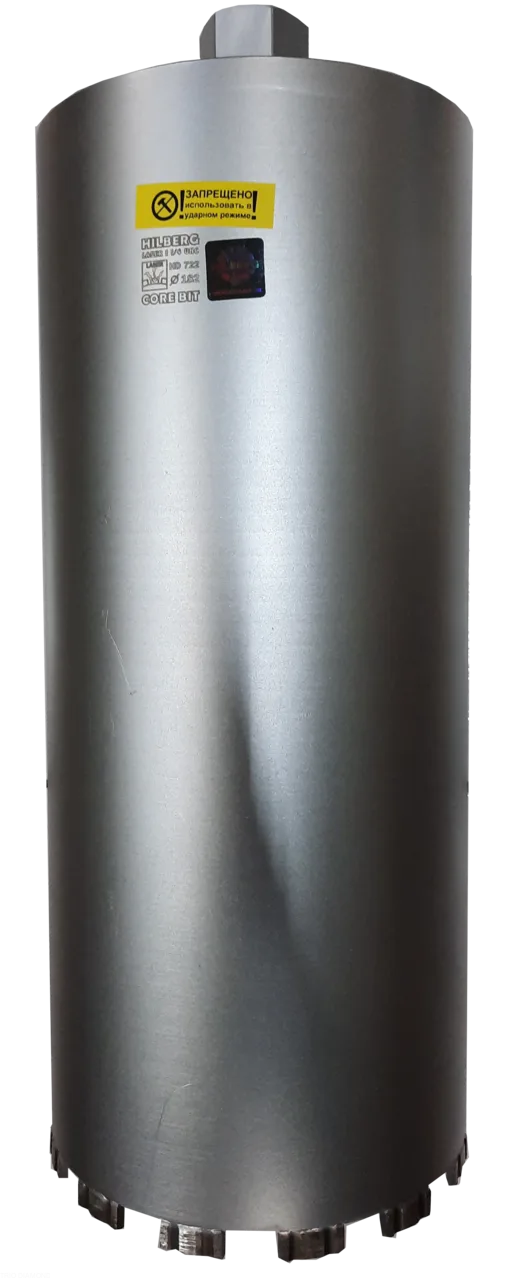 Коронка алмазная 182*450 Laser 1 1/4 UNC HD722 Hilberg