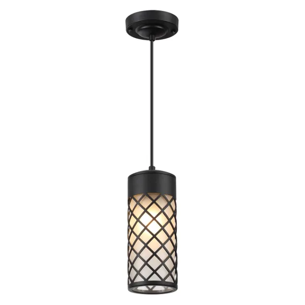 Ландшафтный св-к-подвес E27 1*60W IP44 DUNES черный/стекло ODEON LIGHT — фото 5