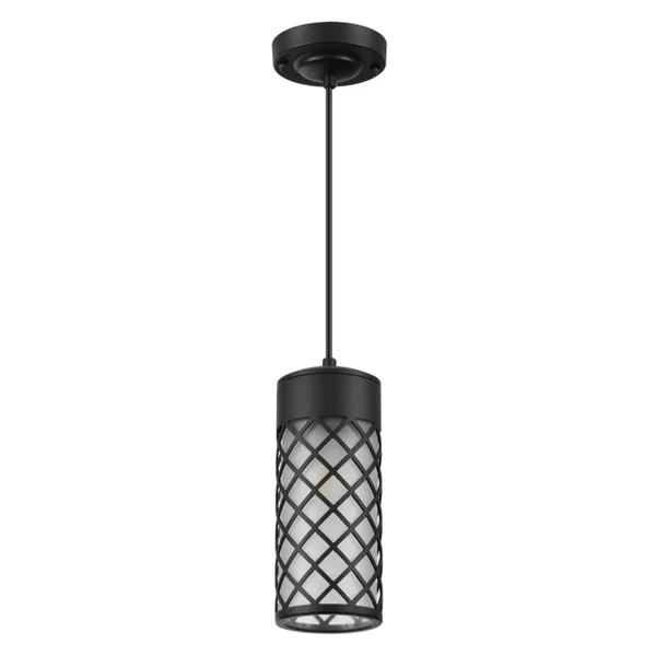 Ландшафтный св-к-подвес E27 1*60W IP44 DUNES черный/стекло ODEON LIGHT