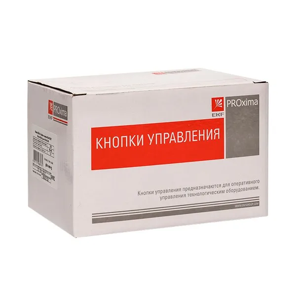 Кнопка AELA-22 желтая с подсветкой NO+NC 220В Грибок PROxima EKF — фото 2