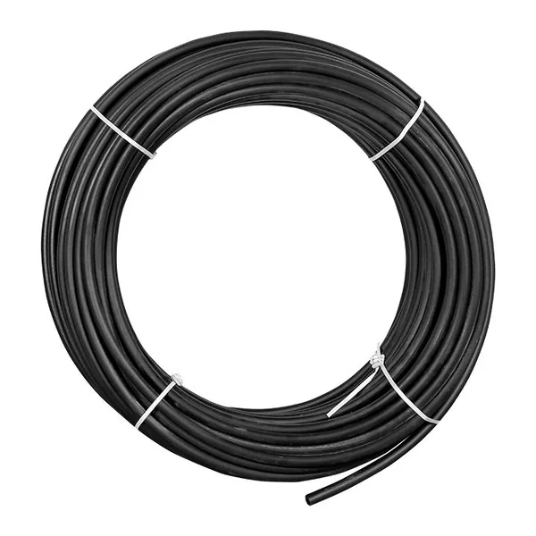 Труба гладкая ПНД жесткая d25 мм (100 м) черная EKF-Plast — фото 2