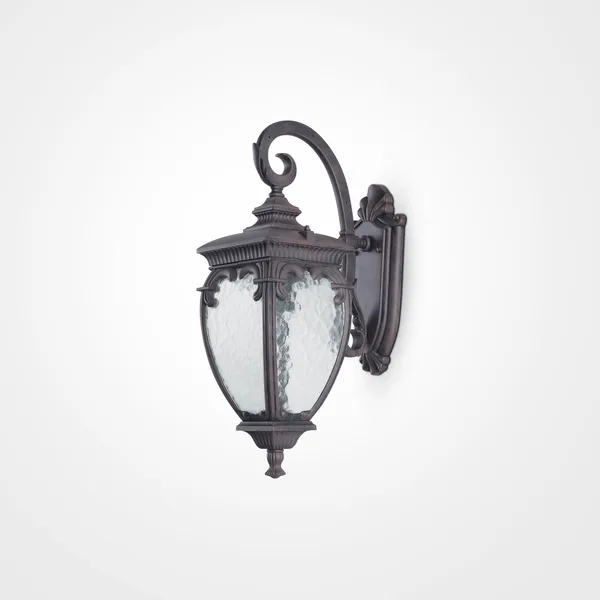 Настенный светильник (бра) 60Вт Бронза Антик IP44 Fleur O414WL-01BZ Outdoor Maytoni — фото 3