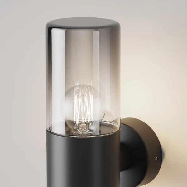 Настенный светильник (бра) 60Вт Графит IP54 Amas O432WL-01GF Outdoor Maytoni — фото 2