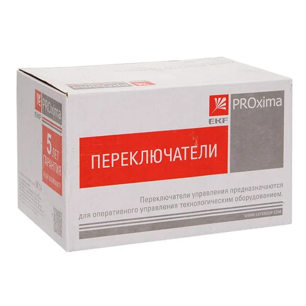 Переключатель ANC-22 3P зеленый с подсветкой 220В NO+NC PROxima EKF — фото 3