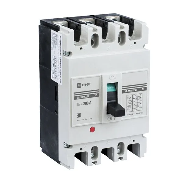 Выключатель автоматический ВА-99М 250/250А 3П 35кА EKF PROxima