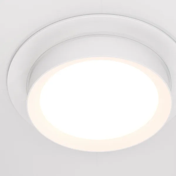 Встраиваемый светильник 1*GX53 15Вт Белый IP20 Downlight DL086-GX53-RD-W Technical Maytoni — фото 3