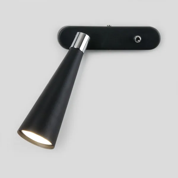 Настенный светильник 1*GU10 черный IP20 Horn (a047874) Elektrostandard — фото 2