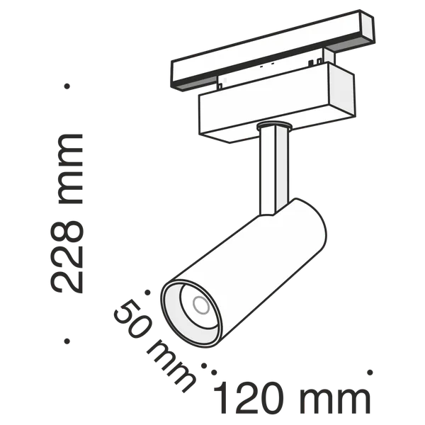 Светильник трековый 13Вт 4000K Черный IP20 Focus LED TR019-2-10W4K-B Technical Maytoni — фото 6