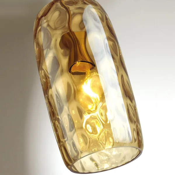Подвес E27 60W SITORA янтарный/бронзовый ODEON LIGHT — фото 4