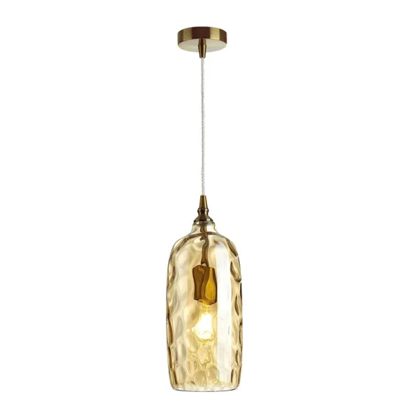 Подвес E27 60W SITORA янтарный/бронзовый ODEON LIGHT — фото 3