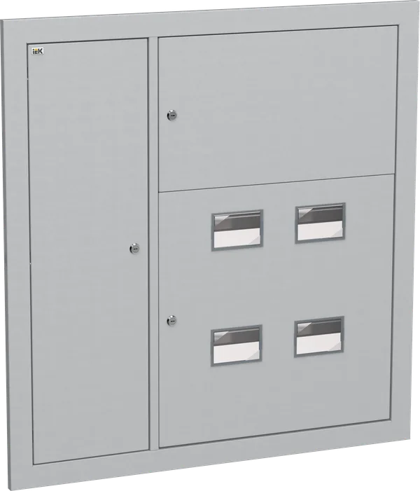 Корпус металлический ЩЭ-4-Э 36 IP31 (слаботочный отсек слева) LIGHT IEK