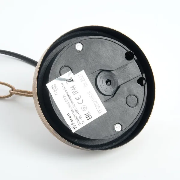 Светильник садово-парковый Feron PL6305 шестигранный на цепочке 60W E27 230V, черное золото — фото 3