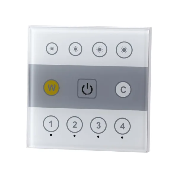 Настенная панель ДУ (2.4G) IP20 90-265V GESTION белый NOVOTECH