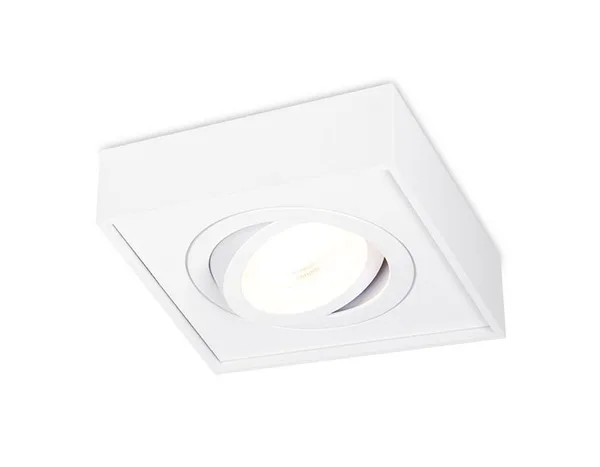 Встраиваемый поворотный точечный светильник TN154 WH белый GU5.3 96*96*50 Ambrella Light