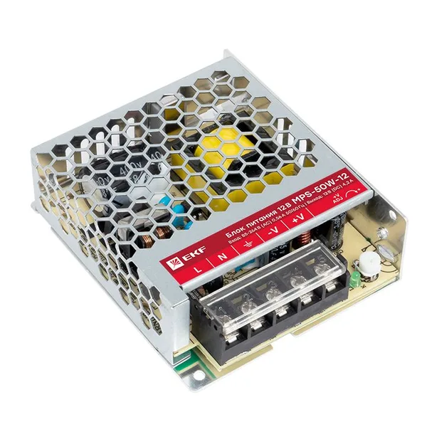 Блок питания 12В MPS-50W-12 PROxima EKF
