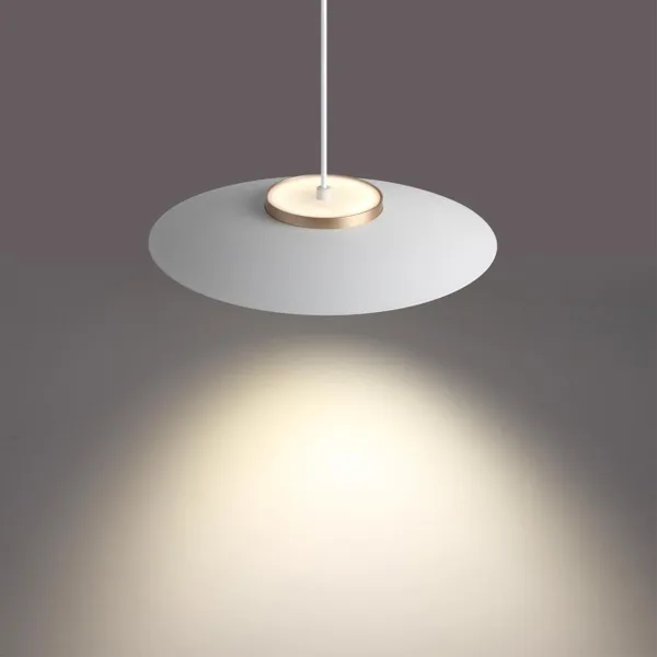 Св-к трековый,провод 1м IP20 LED 4000К 18W 220-240V белый/золото PILZ NOVOTECH — фото 4