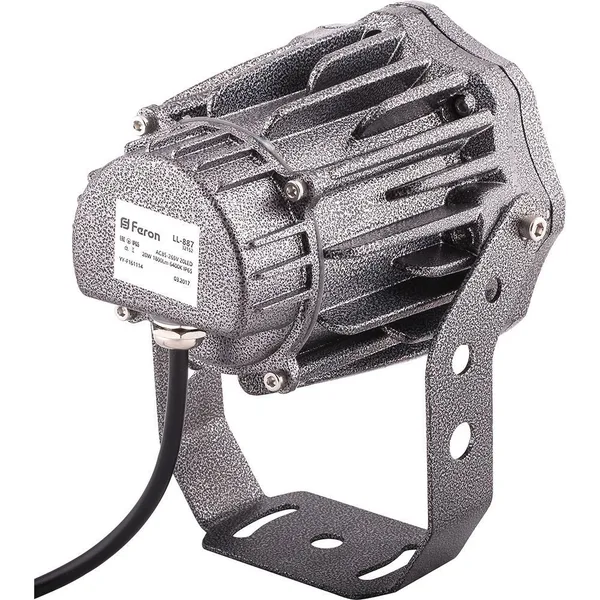 Светодиодный светильник ландшафтно-архитектурный Feron LL-887 85-265V 20W 6400K IP65 — фото 2