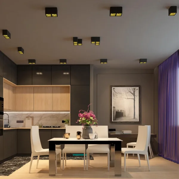 Св-к накл.IP20 LED 4000K 10W 220V RECTE черный/золото NOVOTECH — фото 2