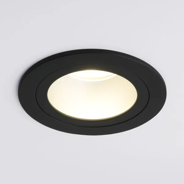 Встраиваемый точечный светильник GU10 серебряный IP20 (a053354) Elektrostandard