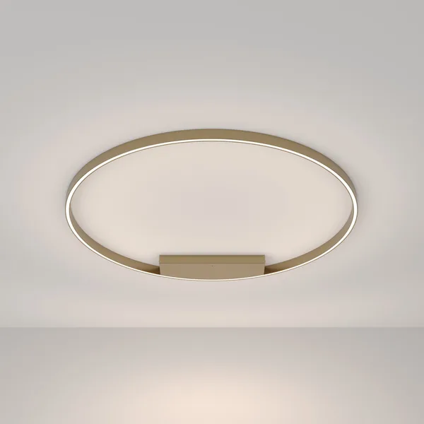 Потолочный светильник LED 59Вт Латунь IP20 Rim MOD058CL-L65BSK Maytoni — фото 3