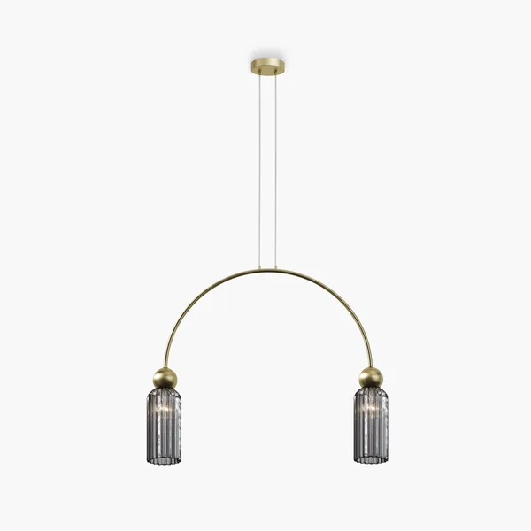 Подвесной светильник 2*E14 40Вт Золото IP20 Antic MOD302PL-02GR Maytoni — фото 3
