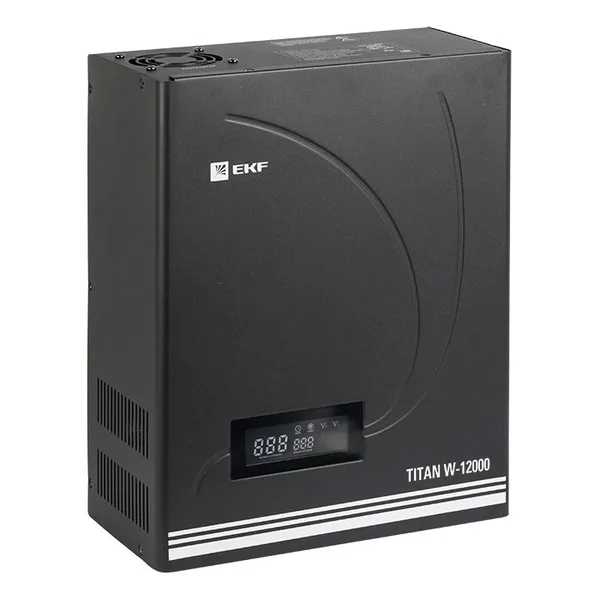 Стабилизатор напряжения настенный TITAN W-12000 PROxima EKF