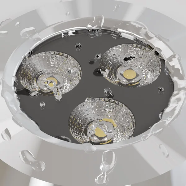 Встраиваемый светильник 3Вт 3000К Серебро IP67 Flash O044DL-L3S3K Outdoor Maytoni — фото 4