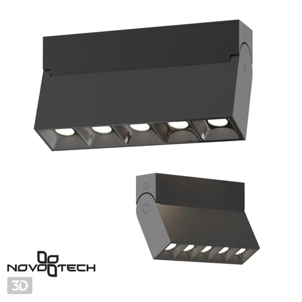 Св-к накл.IP33 LED 4000К 25W 110-265V EOS черный NOVOTECH — фото 3