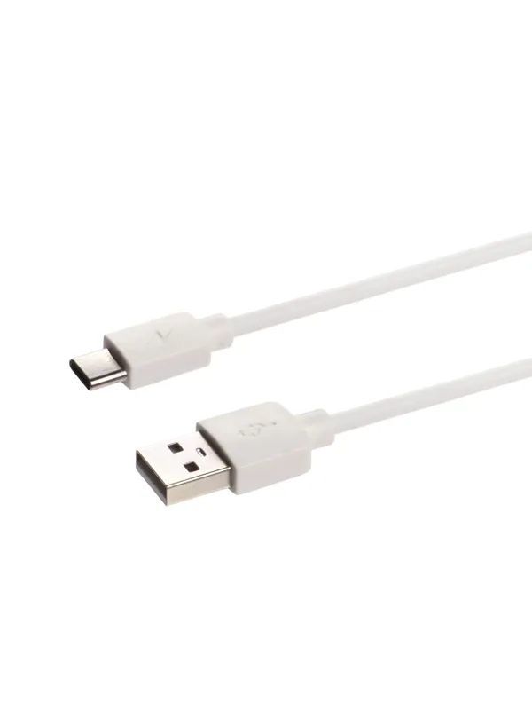 Дата-кабель, ДК 5, USB - USB Type-C, 1 м, белый, TDM — фото 3