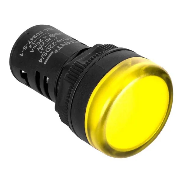 Индикатор ND16-22DS/4 желтый АС380В (R) CHINT