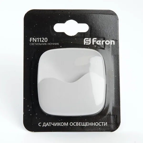 Светильник ночник Feron FN1120 0,45W 230V, белый — фото 6