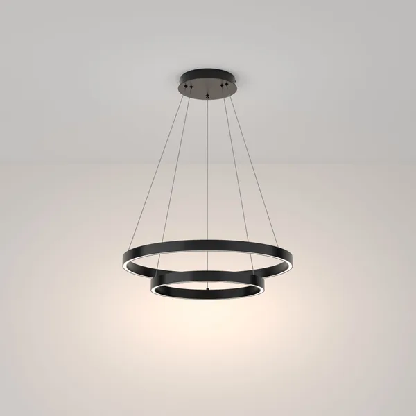 Подвесной светильник LED 57Вт Черный IP20 Rim MOD058PL-L55BK Maytoni — фото 4