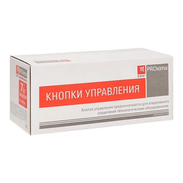 Кнопка SW2C-10D с подсветкой зеленая NO 24В PROxima EKF — фото 2