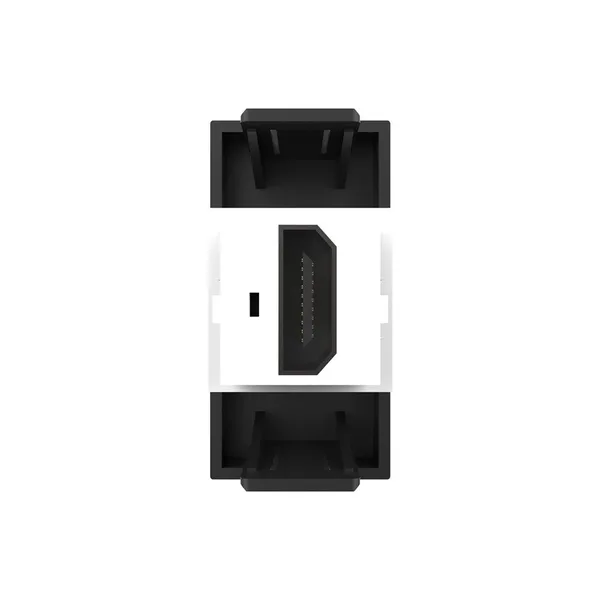 Розетка HDMI черная (механизм) Livolo — фото 4