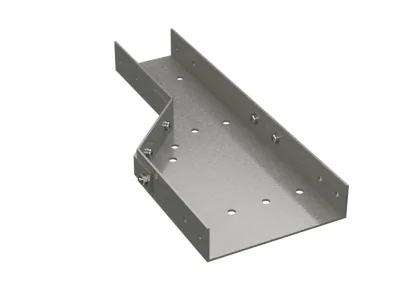 Переходник правосторонний 300/200 H=50, стеклопластик G5 DKC