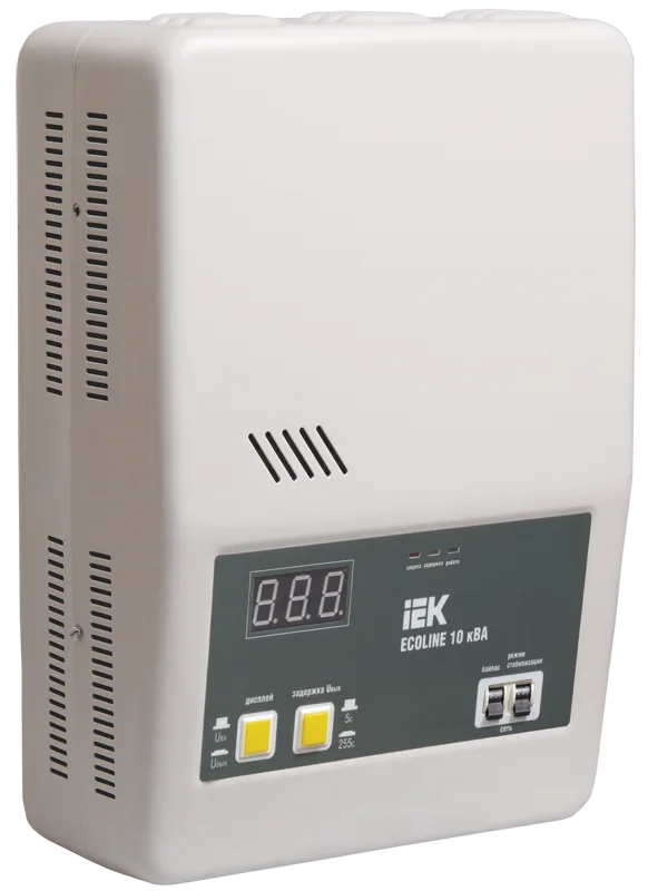 Стабилизатор напряжения настенный ECOLINE 10кВА IEK