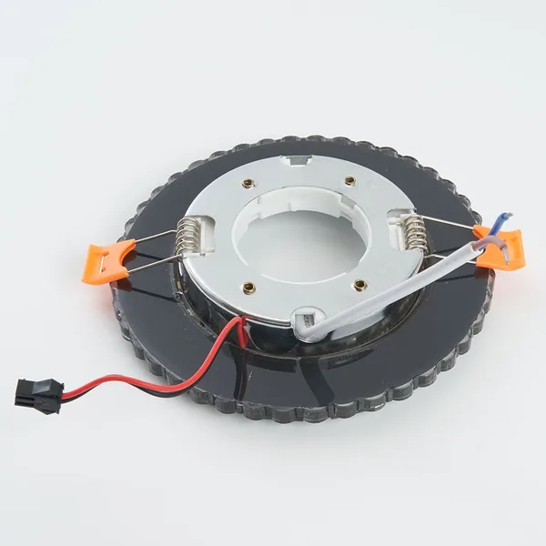 Светильник встр. с белой LED подсветкой 4000К Feron CD4045 потолочный GX53 без лампы, серый, хром — фото 8