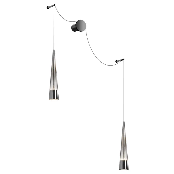 Настенный светильник (бра) 2*LED 24Вт Хром IP20 Sintesi P090WL-L24CH3K Maytoni — фото 2