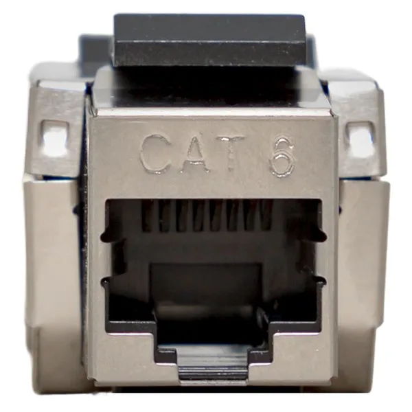 Модуль Keystone розеточный TERACOM PRO Cat,6 RJ-45 экранированный FTP 110 IDC 90 градусов EKF — фото 2