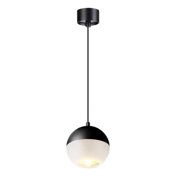 Св-к накл.,длина провода 2м IP20 GU10 9W 220V GARN черный NOVOTECH — фото 4