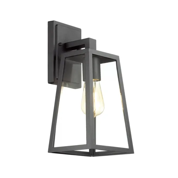 Уличный настенный св-к IP43 E27 1*60W CLOD черный/прозрачный ODEON LIGHT