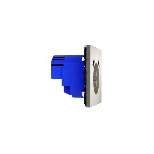 Розетка встраиваемая Voltum S70 с заземлением и защитными шторками, 16А, с USB, A+A, (кашемир) — фото 22