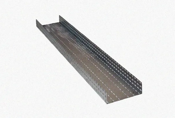 Лоток перфорированный ЛМ 200х50х2000 УХЛ1, оцинкованный лист, S1,2 Курганский ЗЭМИ