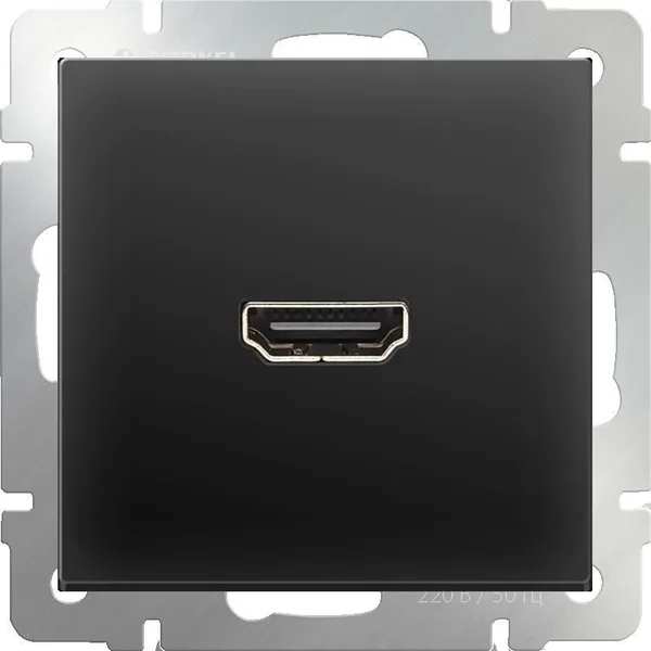 Встраиваемые механизмы розетка СУ HDMI . белый IP20 Werkel — фото 2